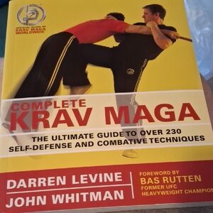 Complete Krav Maga by Darren Levine & John Whitman - Yellow/Red Cover